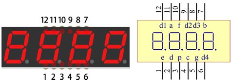 4 digit 7-segment display datasheet pdf|Quad 7.